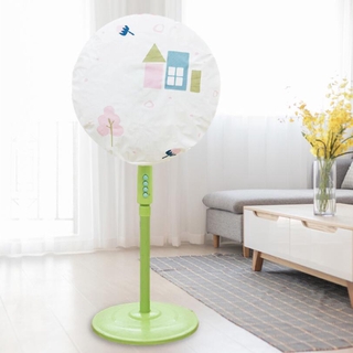 Fan Cover Simple and Stylish Floral Soft Fan Dust Cover Floor Cartoon Pattern Waterproof Dust Cover