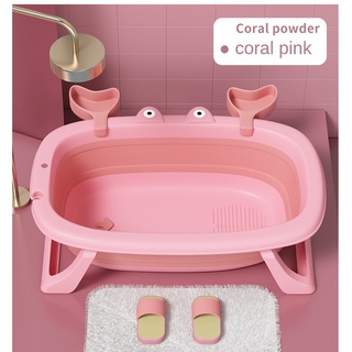 2021 Folding Bathtub Lying Universal Bath Barrel Baby Newborn Supplies Baby Bath Tub