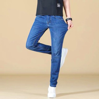 Blue casual RRJ pants for men/stretchable/maong jeans/denim #2088