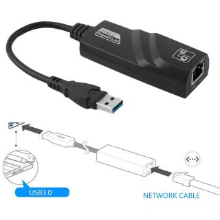 USB 3.0 to LAN Ethernet RJ45 Ethernet LAN Network Adapter For Windows Laptop PC USB 3.0 to 10/100/1000 Mbps Gigabit RJ45 Ethernet LAN Network Adapter For PC Mac