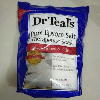 100% Authentic Dr Teal's Pure Epsom Salt 6LBS/2.72 Kg