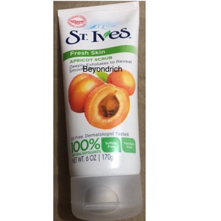 facial scrub 【In stock】St. Ives Fresh Skin Apricot Scrub Green Tea Oatmeal Facial Acne Control Shee