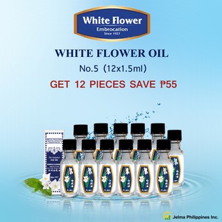 No.5 White Flower Oil (12 x 1.5 mL)