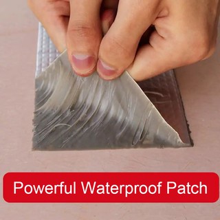 Waterproof Butyl Tape High Temperature Resistance Aluminum Foil Butyl Tape Wall Crack Roof Repair (3)