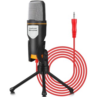 ESN SENDA SD-MM6 3.5mm Condenser Microphone With Tripod Stand For PC And Smartphone