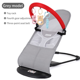 Baby rocking chair soothe your baby to fall asleep safely, foldable and convenient cradle bed
