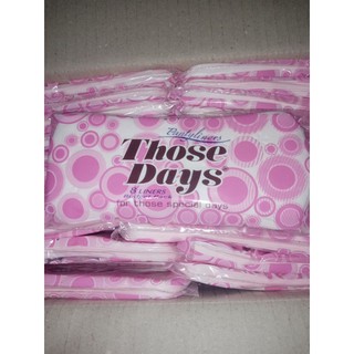 Those Days Pantyliners 8 and 20 Liners per pack