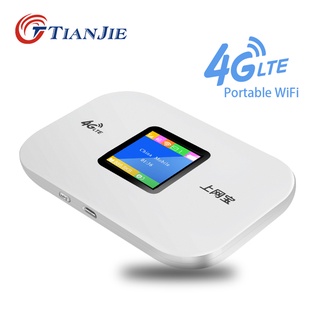 TIANJIE 4G Sim Card Wifi Router CAT4 150Mbps Wireless Modem Router LTE FDD/TDD Mobile WIFI Unlock po