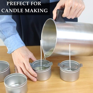 [Spot] 1.2/3L Wax Melting Pot Pouring Kettle Candle Soap Hand Tool