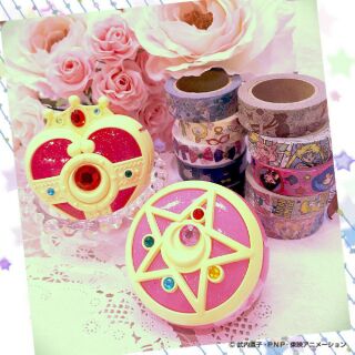 SALE Sailor moon washi tape, cutter & sampler