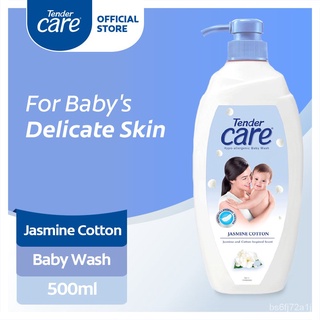 Tender Care Jasmine Cotton Hypo-Allergenic Baby Wash 500mL------------------------------------------