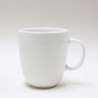 Shell Texture Mug Classic White Coffee Tea Cup Teacup Ceramic 300 ml CL-4-2 ON HAND COD HIGH QUALITY