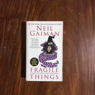 Preloved book - Neil Gaiman’s Fragile things