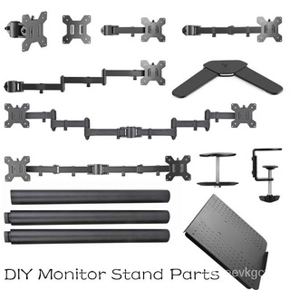 DIY Monitor Screen Single LCD Monitor Desk Mount Stand Additional Arm Parts