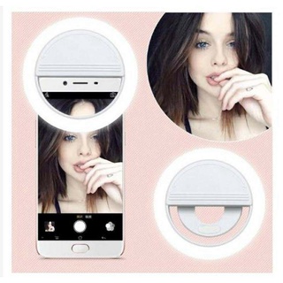 selfie light┋Cellphone Selfie Ringlight/Circle Clip on Cellphone LED Light Recharg