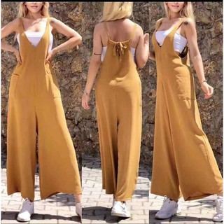 ■○■Formal ootd fashion terno 2in1 jumper suit(tube top+jumper suit)for women's clothing apparel