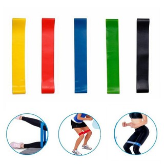 HST Yoga Resistance Rubber Bands Indoor Outdoor Fitness Equipment Elastic Bands (1)