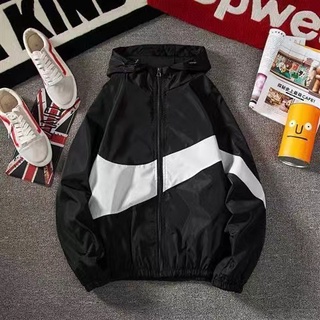 Windbreaker Jacket Plus Size Outdoor Sunscreen Clothes Men's Thin Sunscreen Jacket Causal Hooded Sun-protective Jackets (5)