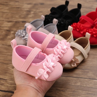 0-18 Month Baby Girl Princess Shoes Soft Newborn Infant Toddler Shoe Birthday Gift