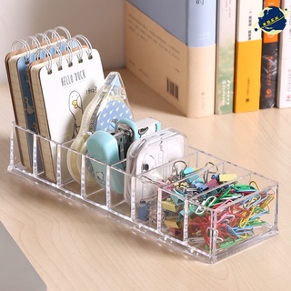 BEK Home Decoration 8Grids Data Cable Storage Box Jewelry Object Storage Sorting Partition Organizer