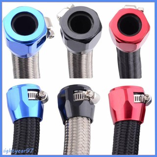 new AN4 AN6 AN8 AN10 AN12 Car Hose Finisher Clamp Radiator Modified Fuel Pipe Clip Buckle