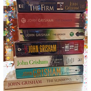 John Grisham preloved PB books