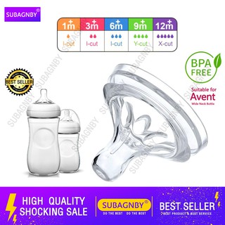 For Avent Baby Soft Teat Nipple For Avent Natural Bottle Replacement Feeding Silicone Teats BPA Free (1)