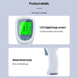 Cofoe Non-contact Multi-function Infrared Forehead Thermometer Electronic Portable Digital Body Object Thermometer Baby Body Temperature Measure Capacity Memories (6)
