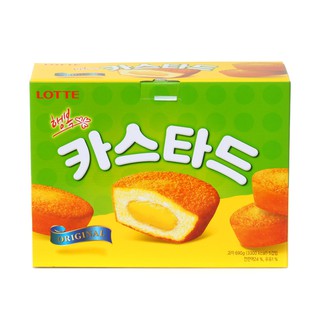 [Lotte] Custard CREAM CAKE 23g×30