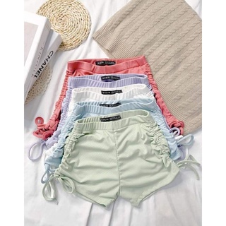 side tie short knitted