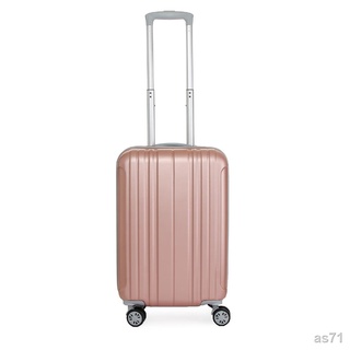 ◙♝Travel Basic Ciao Cloe 20-Inch Small Hard Case Luggage in Rose Gold