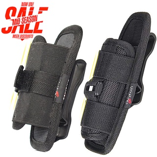 20212pcs/bag Duty Belt Flashlight Holster for Tactical Torch Nylon Flashlight Holder Pouch with 360