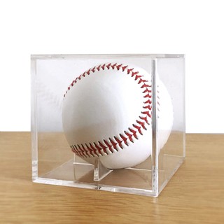 HN✨Golf Tennis Ball Transparent Case Acrylic 80mm Baseball Box Display Dustproof Souvenir Storage Box Holder (1)