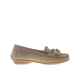 Hush Puppies Womens Shoes Clara Kiltie Taupe Leather