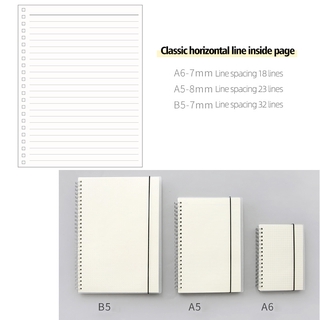 notebook Binder Notebook Notebooks journal A6/A5/B5 big notebook with cover notebook (8)