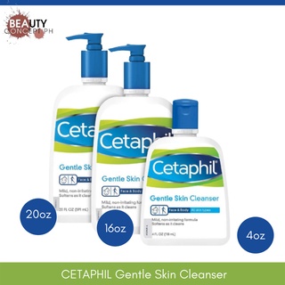 CETAPHIL Gentle Skin Cleanser 4oz/16oz/20oz AUTHENTIC US BRAND