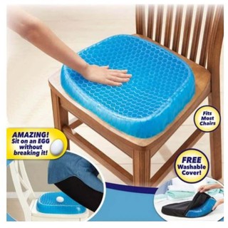 Best Selling Cooling Gel seat Cushion Honeycomb Gel Breathable Seat Mat Honeycomb Design