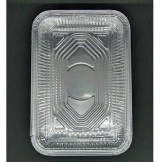 RE-315 ALUMINUM FOIL TRAY WITH LID RECTANGULAR CATERING TRAY 2300ML