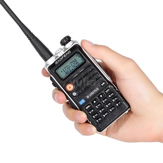 Hot Sale BAOFENG BF-UVB2 Plus FM Transceiver Dual Band LCD Display Handheld Interphone 128CH Two Way Portable Radio Support Long Communication Range Long Standby Time Clear Voice Walkie Talkie Black US Plug (5)