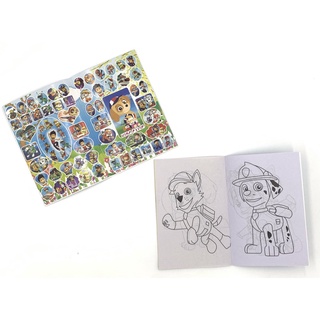 party 12books paw patrol coloring book for games prizes giveaways birthday partyneeds alehuangpartyn (2)