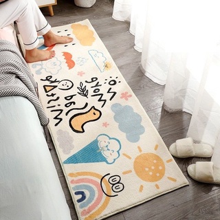 Miss LUNA Imitation Cashmere Carpet Mat Living Room Carpet Bedroom Bedside