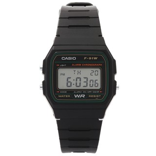 Casio Digital F-91W-3DG Watch For Women W/ 1 Year Warranty