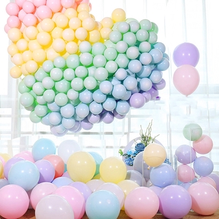 30Pcs 5/10/12inch Macaron Latex Balloons Pastel Candy Balloon Wedding Birthday Party Decor Baby Shower Decor Air Globos
