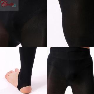 Mens Pants Mesh Sexy Casual Leggings Long johns Thermal Warm Stretch See through Underwear Mens High waist Tight (5)