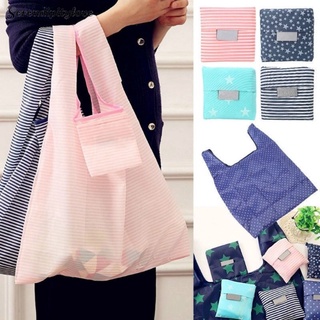 [24Hs Delivery] Lady Foldable Recycle Bag Reusable Tote Grocery Shopping Bag