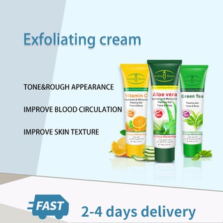 Exfoliating gel Skin Facial scrub body scrubgently exfoliates cleansing cream dead skin chicken skin