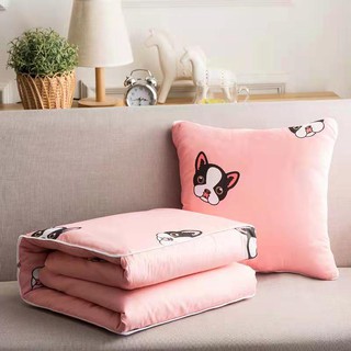Jeo New Print 2 Way Pillow/Blanket Cm-1