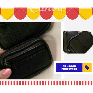 Leather coinpurse wallet small
