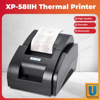 Xprinter XP-58IIH (BLUETOOTH) Thermal Receipt Mini Printer FREE 5 ROLLS RECEIPT PAPER