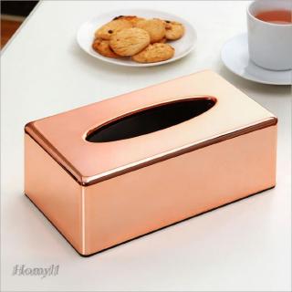 [HOMYL1] Tissue Holder Napkin Holder Cosmetic Tissue Box Kitchen Towel Holder Toilet Paper Box Tissue Box
